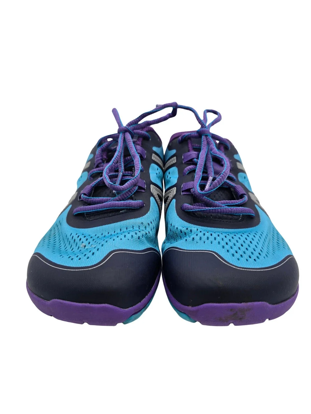 Xero HFS Barefoot Minimalist Running Shoes | Womens 9.5 | Purple/Blue